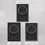 Load image into Gallery viewer, Star Map • Abstract (Black / Black)