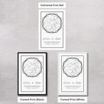 Load image into Gallery viewer, Star Map • Abstract (White / White)