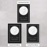 Load image into Gallery viewer, Star Map • Circle (Black / White)