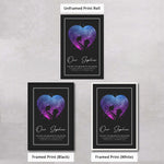 Load image into Gallery viewer, Star Map • Mom & Baby (Black / Nebula)