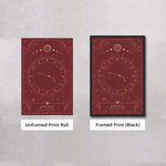 Load image into Gallery viewer, Zodiac • Burgundy