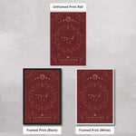 Load image into Gallery viewer, Zodiac • Burgundy