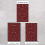 Load image into Gallery viewer, Zodiac • Burgundy